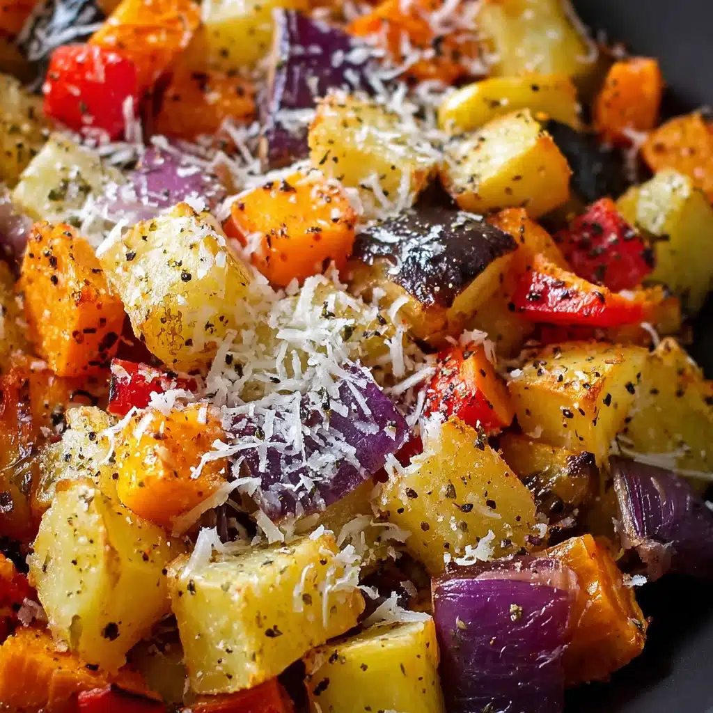 Roasted Vegetables with Parmesan Cheese Recipe - Recipe Image
