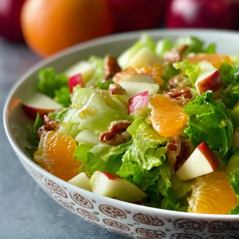 Mandarin Apple Salad Recipe