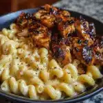 pper Chicken with Creamy Macaroni Cheese Recipe