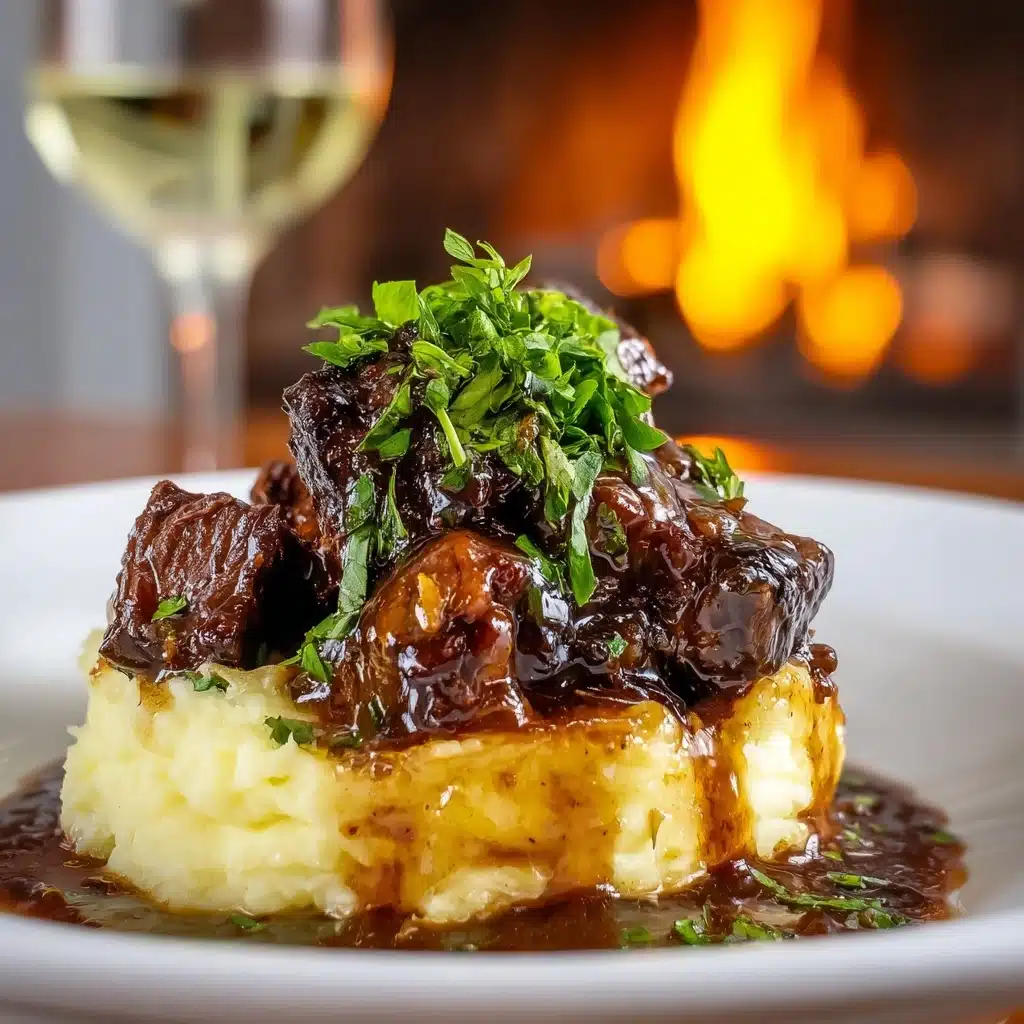 Red Wine Braised Beef Short Ribs Recipe
