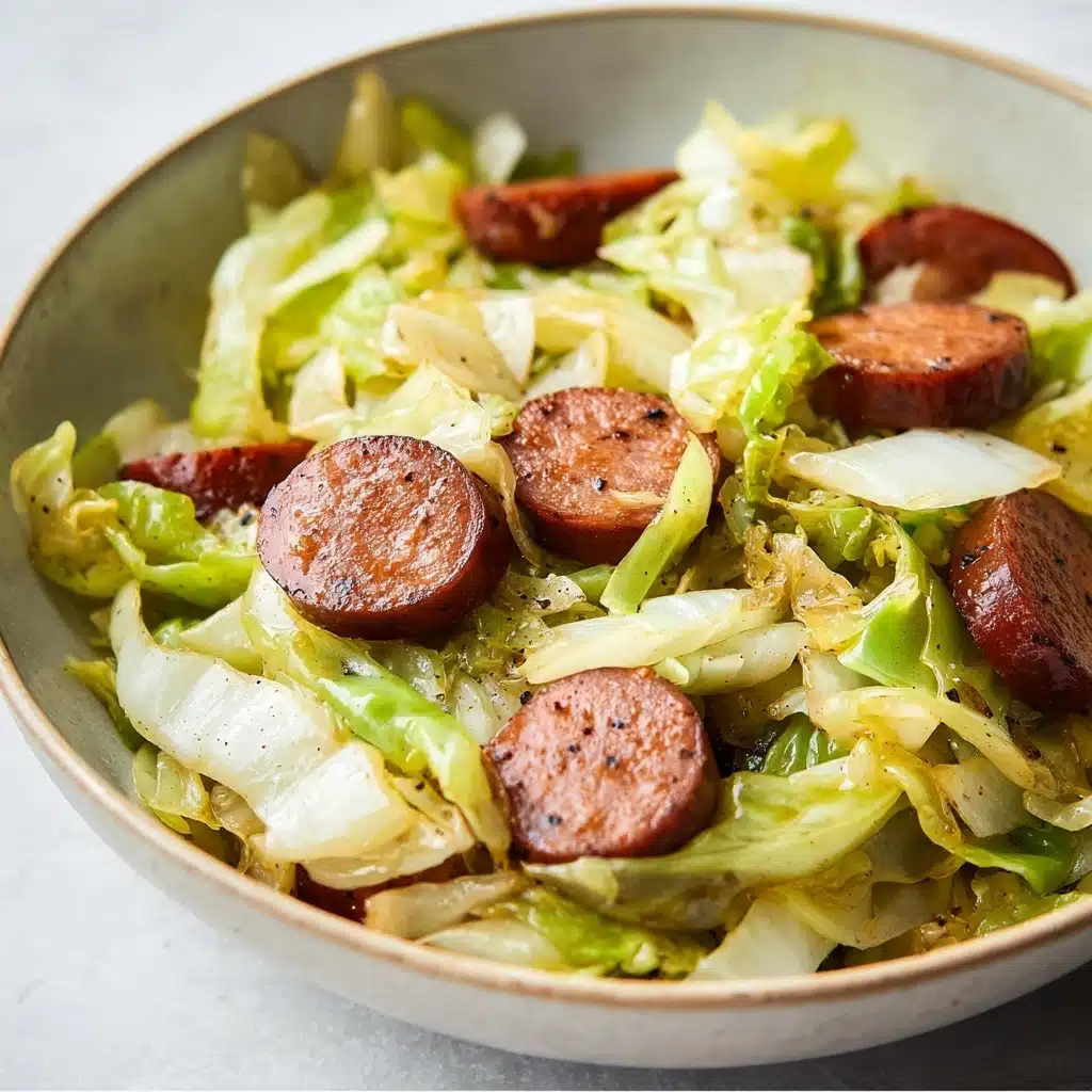 Easy Sausage and Cabbage Stir Fry Recipe