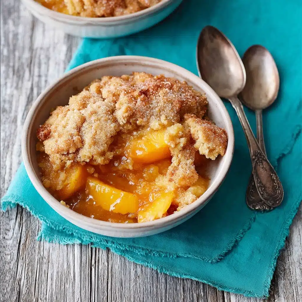 Southern Peach Cobbler Recipe