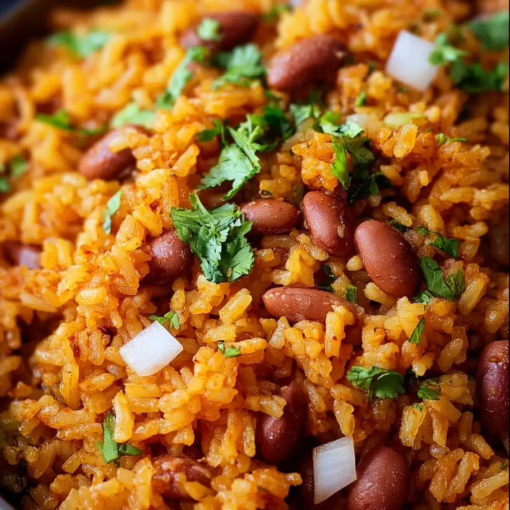 Mom’s Authentic Puerto Rican Rice and Beans Recipe - Recipe Image