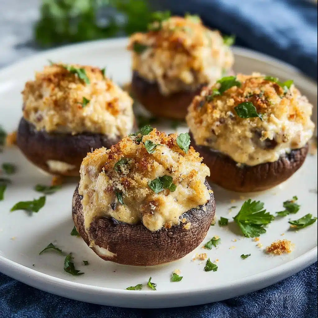 Chicken Stuffed Mushrooms Recipe