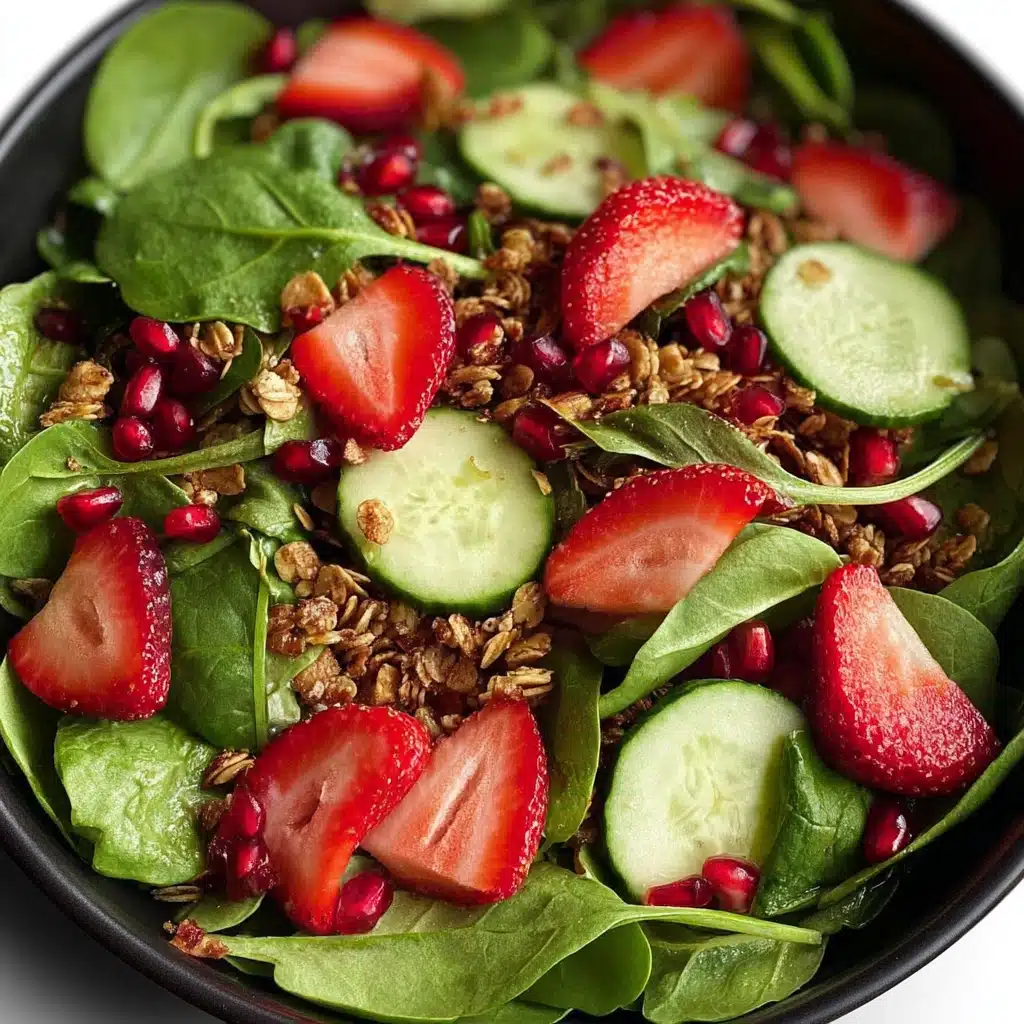 Strawberry, Snap Pea, and Mixed Green Salad Recipe - Recipe Image