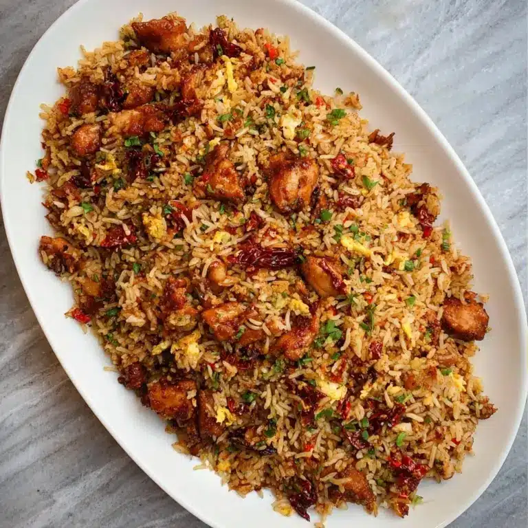 BBQ Chicken Fried Rice Recipe
