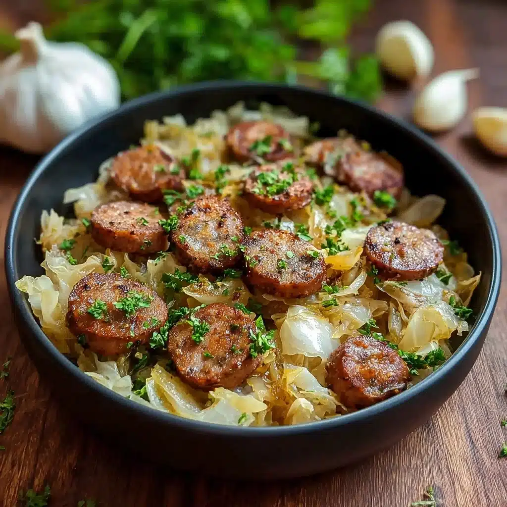 Easy Sausage and Cabbage Stir Fry Recipe