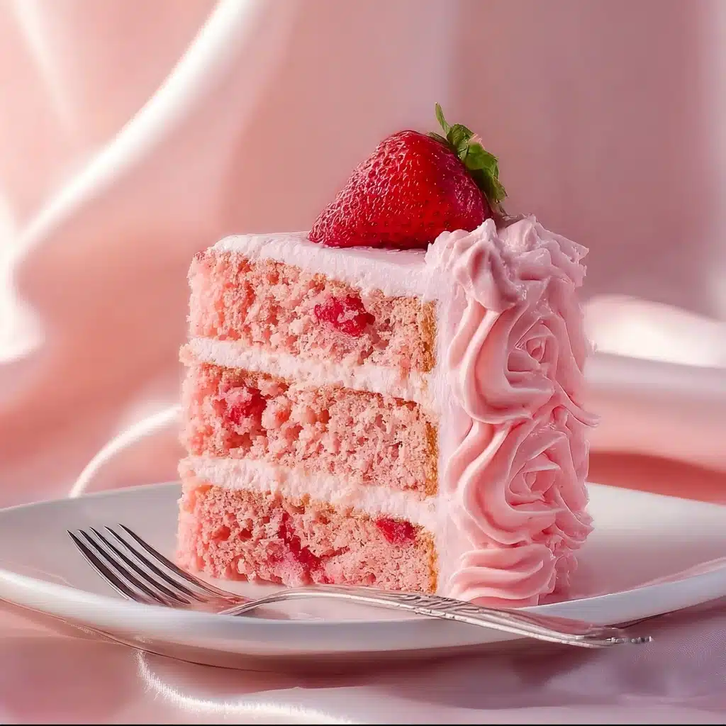 Strawberry Cake Recipe - Recipe Image