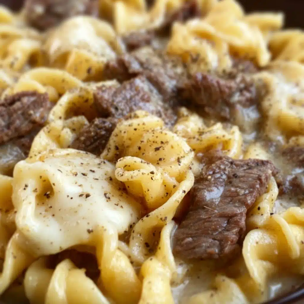 Cheesesteak Tortellini in Rich Provolone SauceIngredients Recipe - Recipe Image