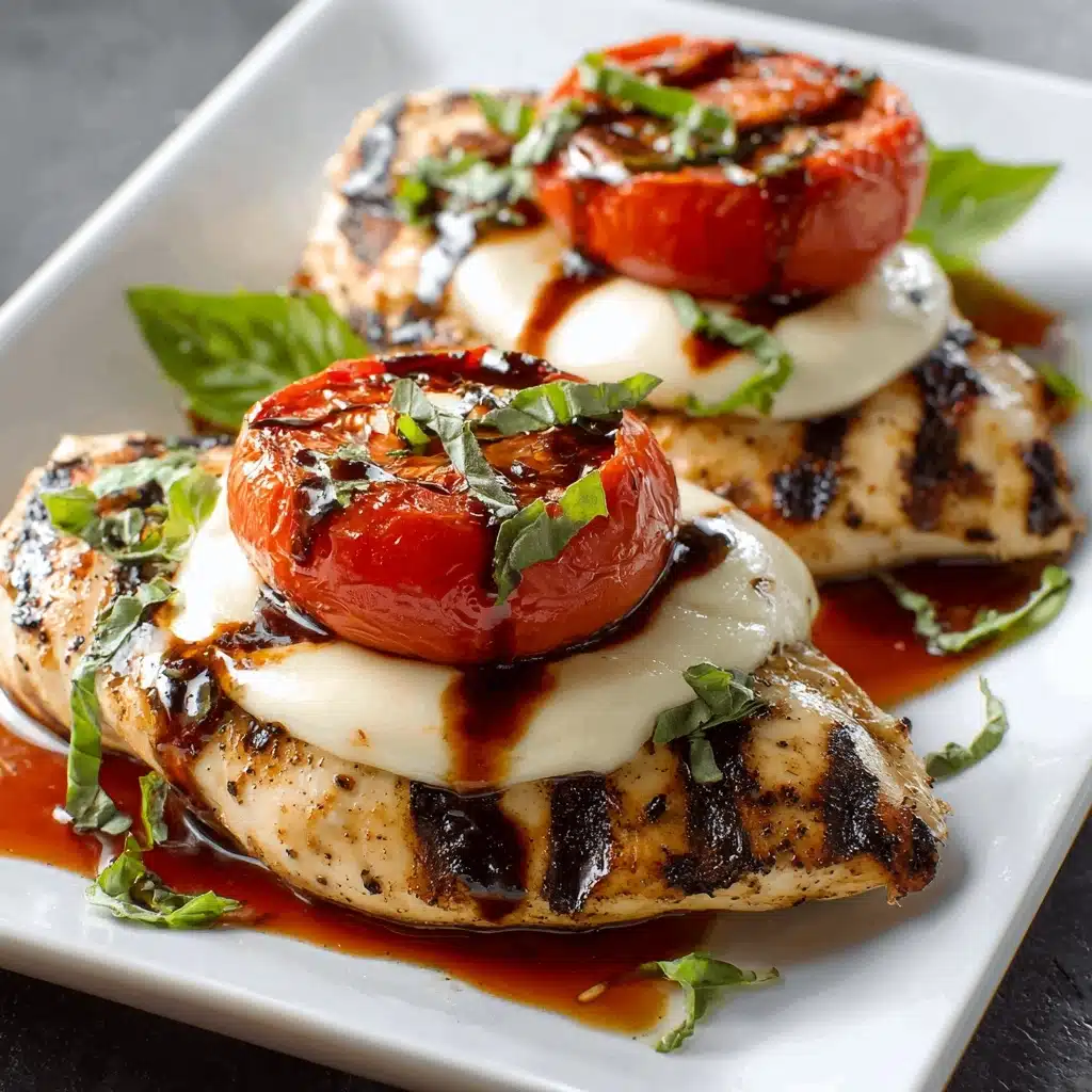 Grilled Chicken Caprese Recipe - Recipe Image