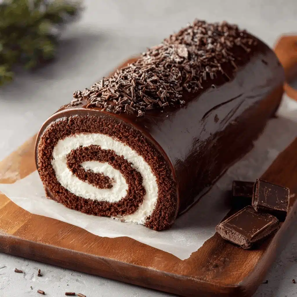 German Chocolate Cake Roll Recipe