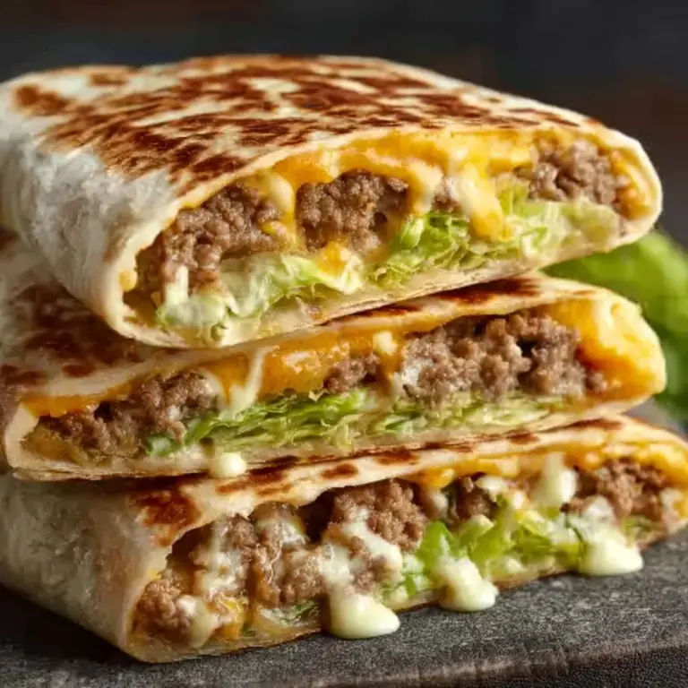 Big Mac Wraps Recipe
