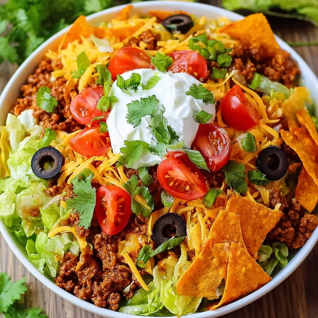 Easy Doritos Taco Salad Recipe - Recipe Image