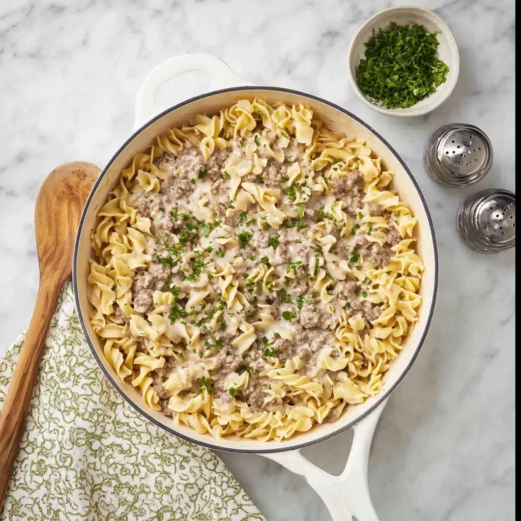 The Best Hamburger Stroganoff Recipe