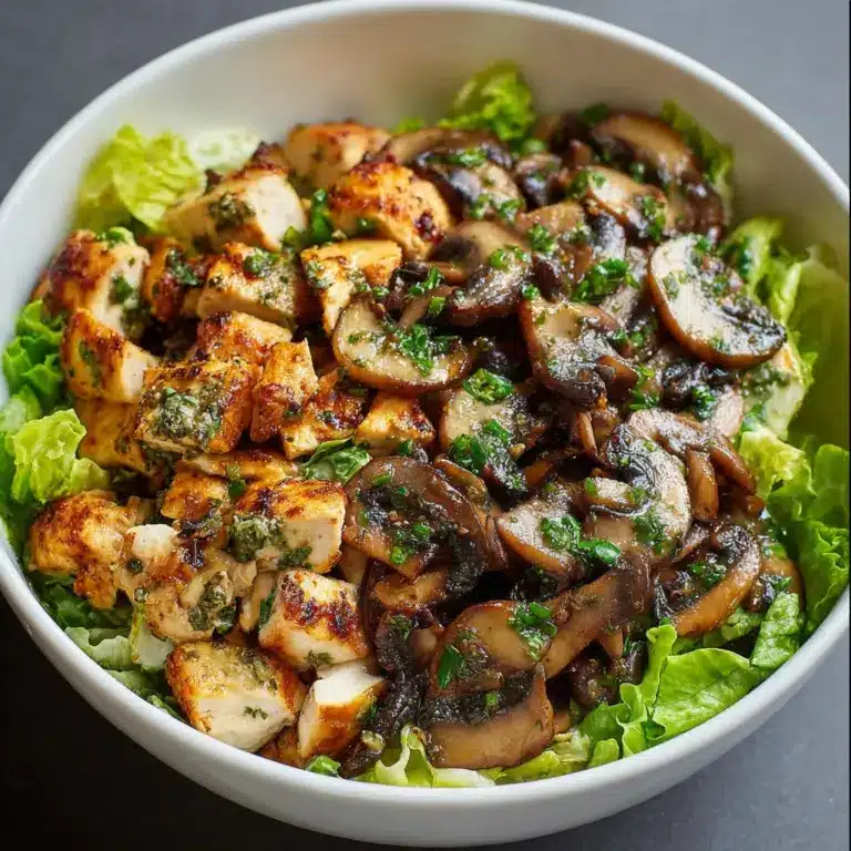 Chicken and Mushroom Wedding Salad Recipe