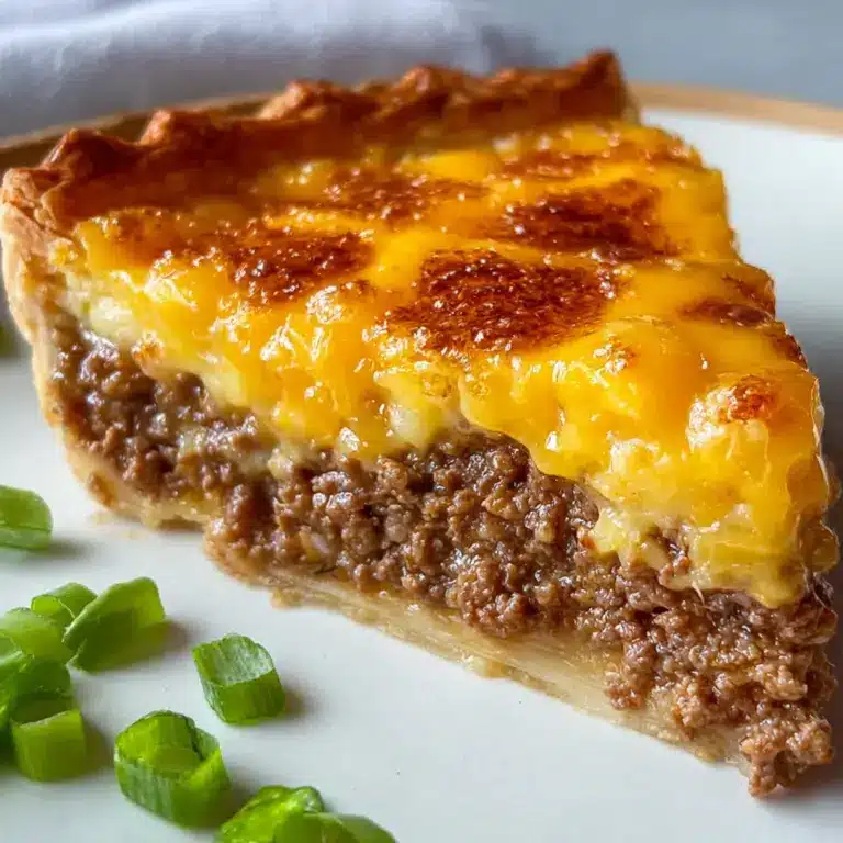 Impossible Cheeseburger Pie Recipe