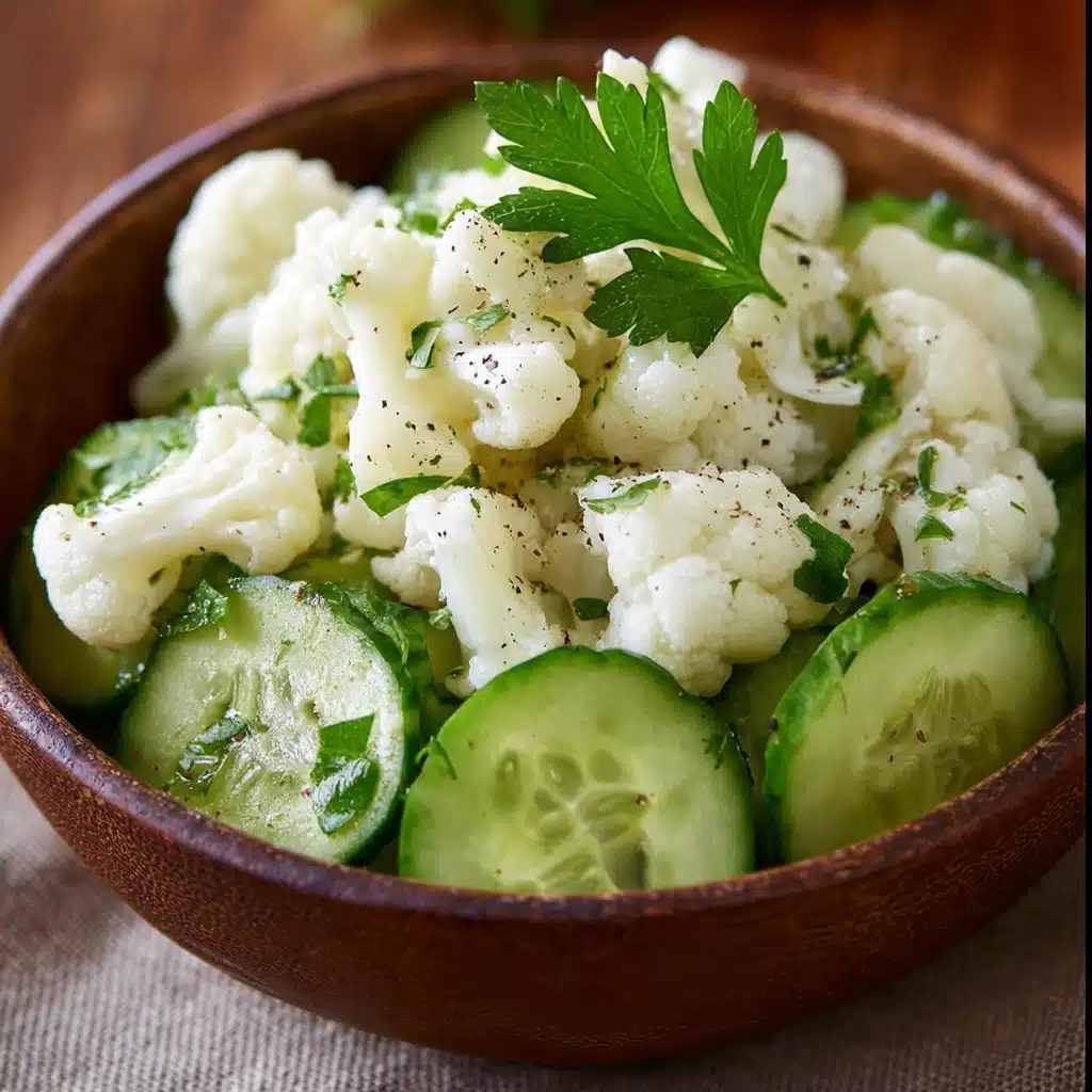 Cauliflower Cucumber Salad Recipe