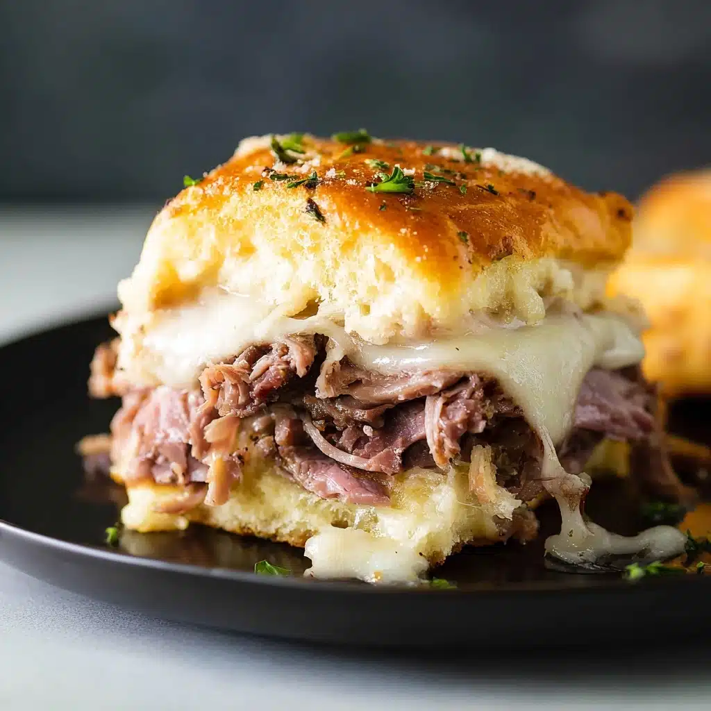 Easy French Dip Sliders Recipe