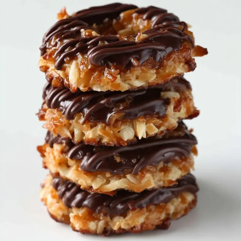 Homemade Samoas Cookies Recipe