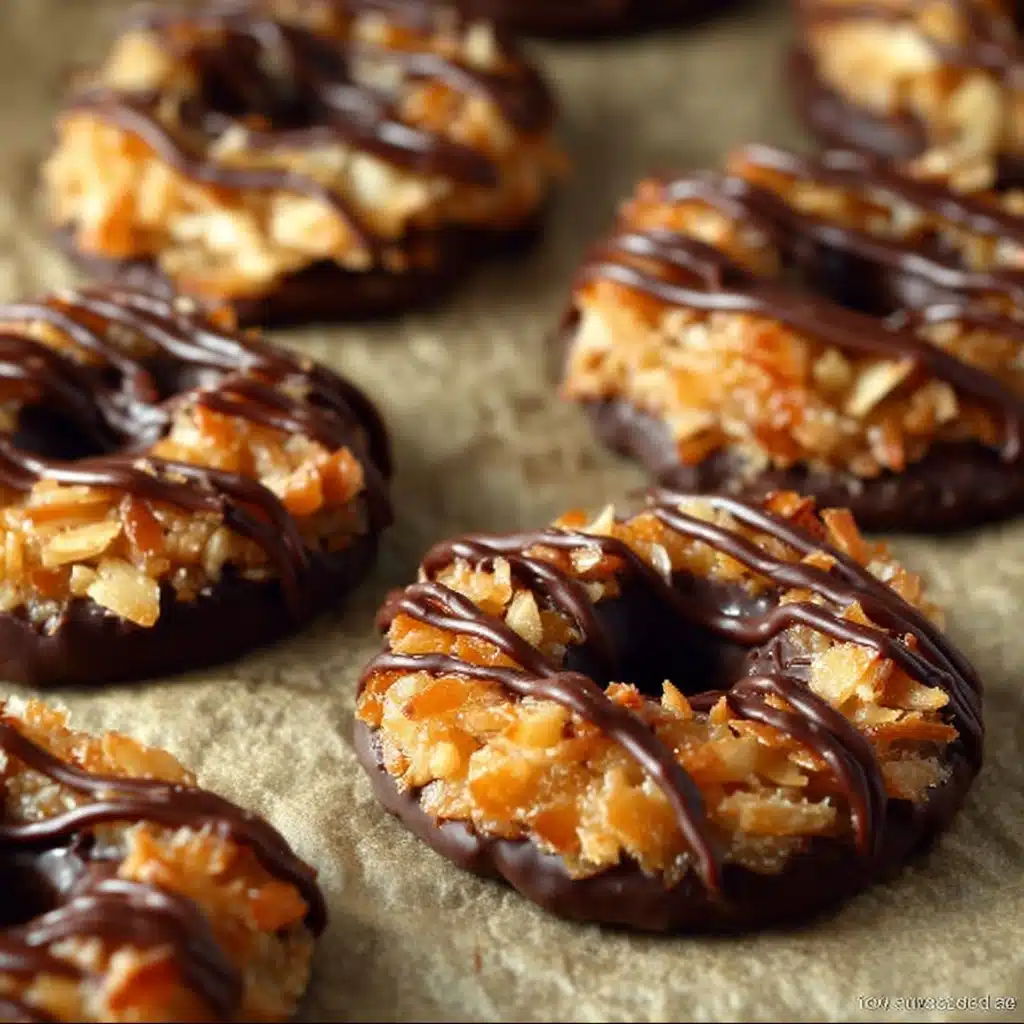 Homemade Samoas Cookies Recipe - Recipe Image