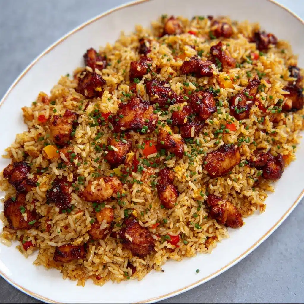 BBQ Chicken Fried Rice Recipe