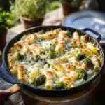 Baked Ziti with Broccoli & Alfredo Sauce Recipe