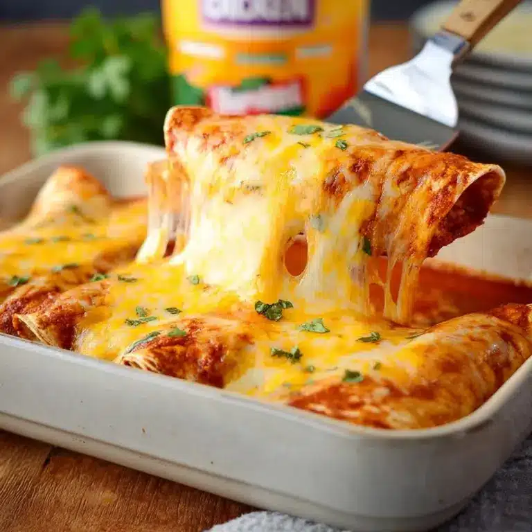 5 Ingredient Beef Enchiladas Recipe