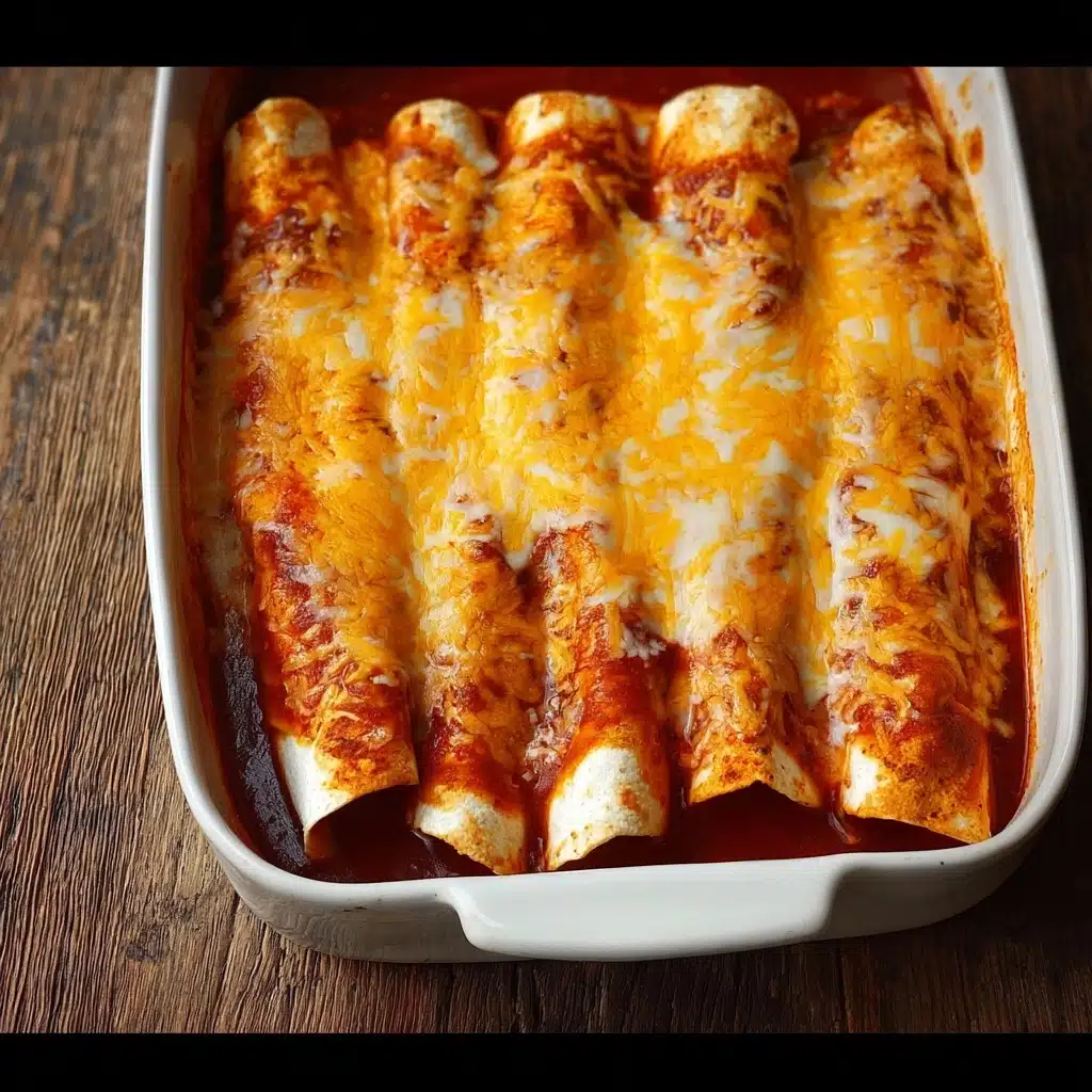 5 Ingredient Beef Enchiladas Recipe - Recipe Image