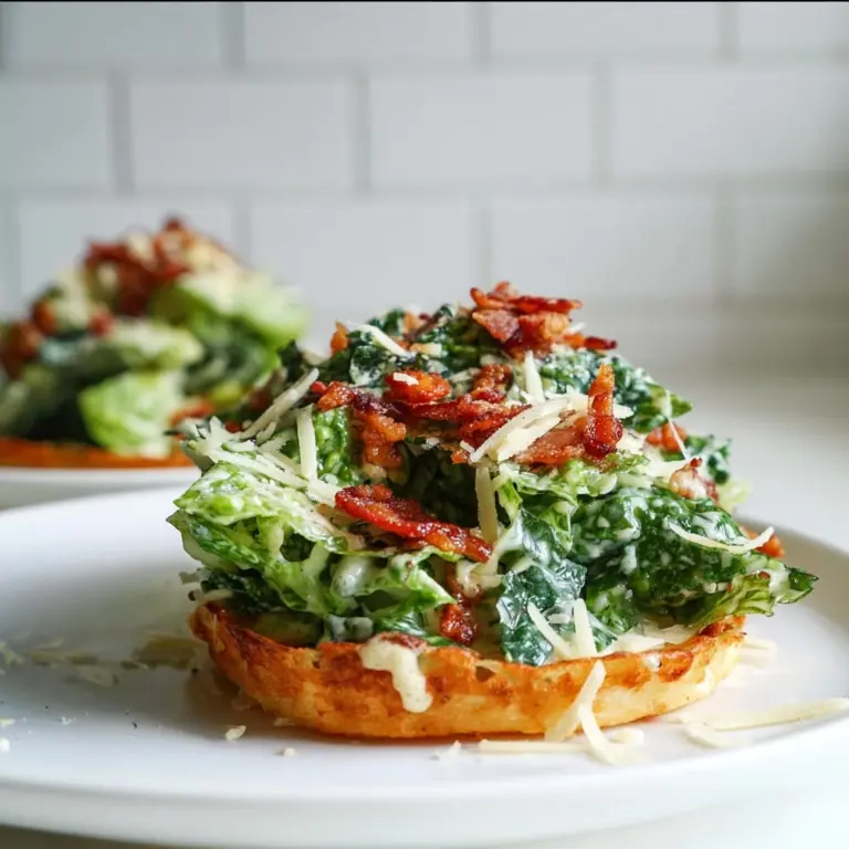 Smash Chicken Caesar Tacos Recipe