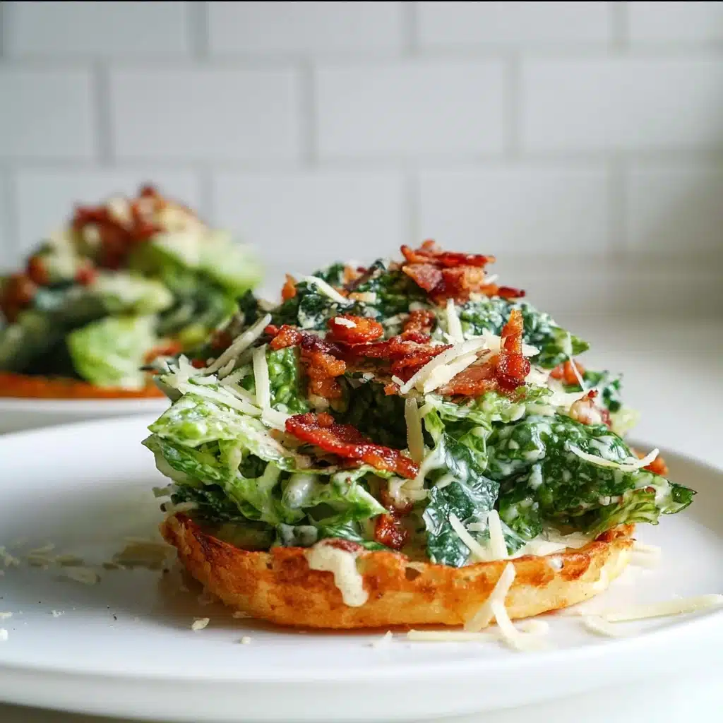Smash Chicken Caesar Tacos Recipe - Recipe Image