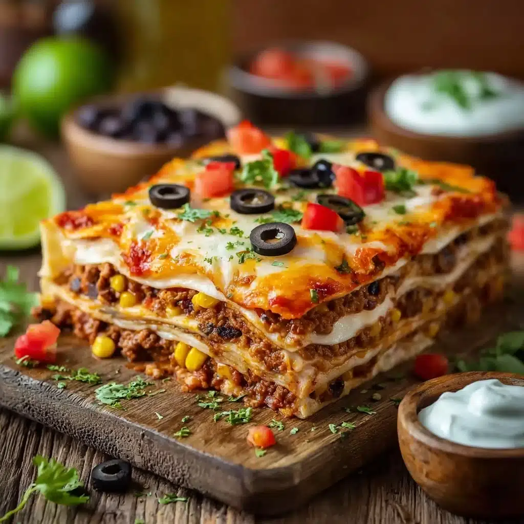 Easy Taco Lasagna – Cheesy Family Favorite Recipe