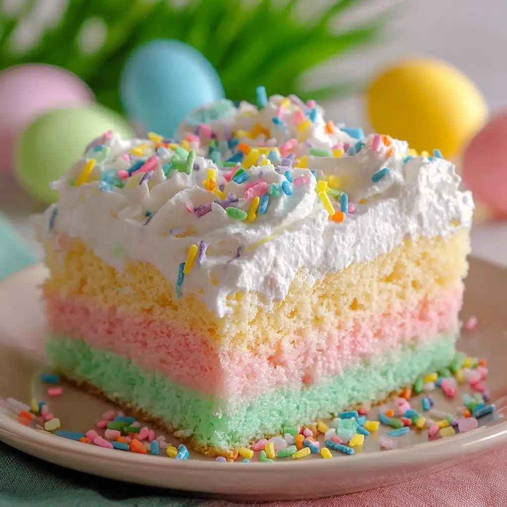 Easter Poke Cake Recipe - Recipe Image