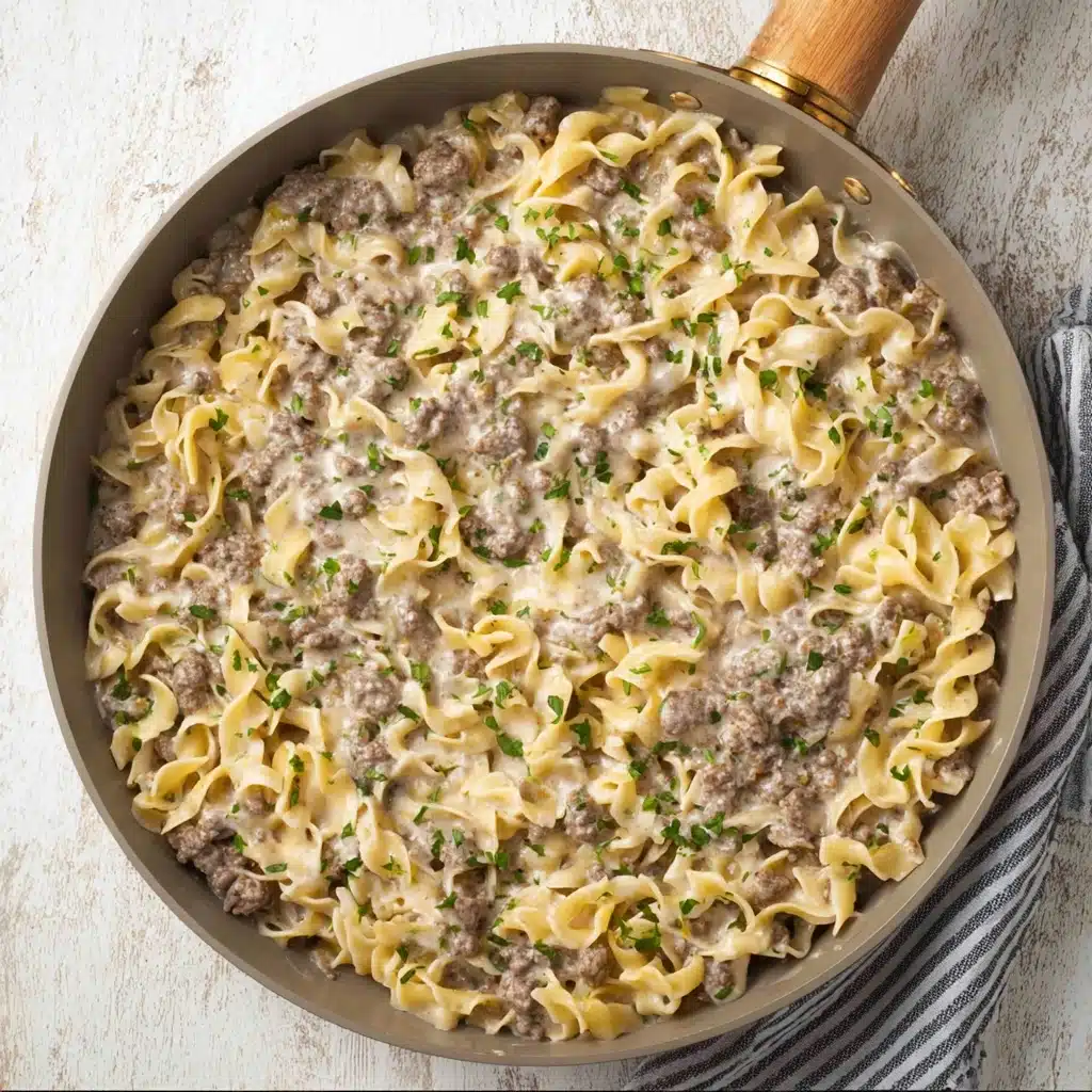 The Best Hamburger Stroganoff Recipe