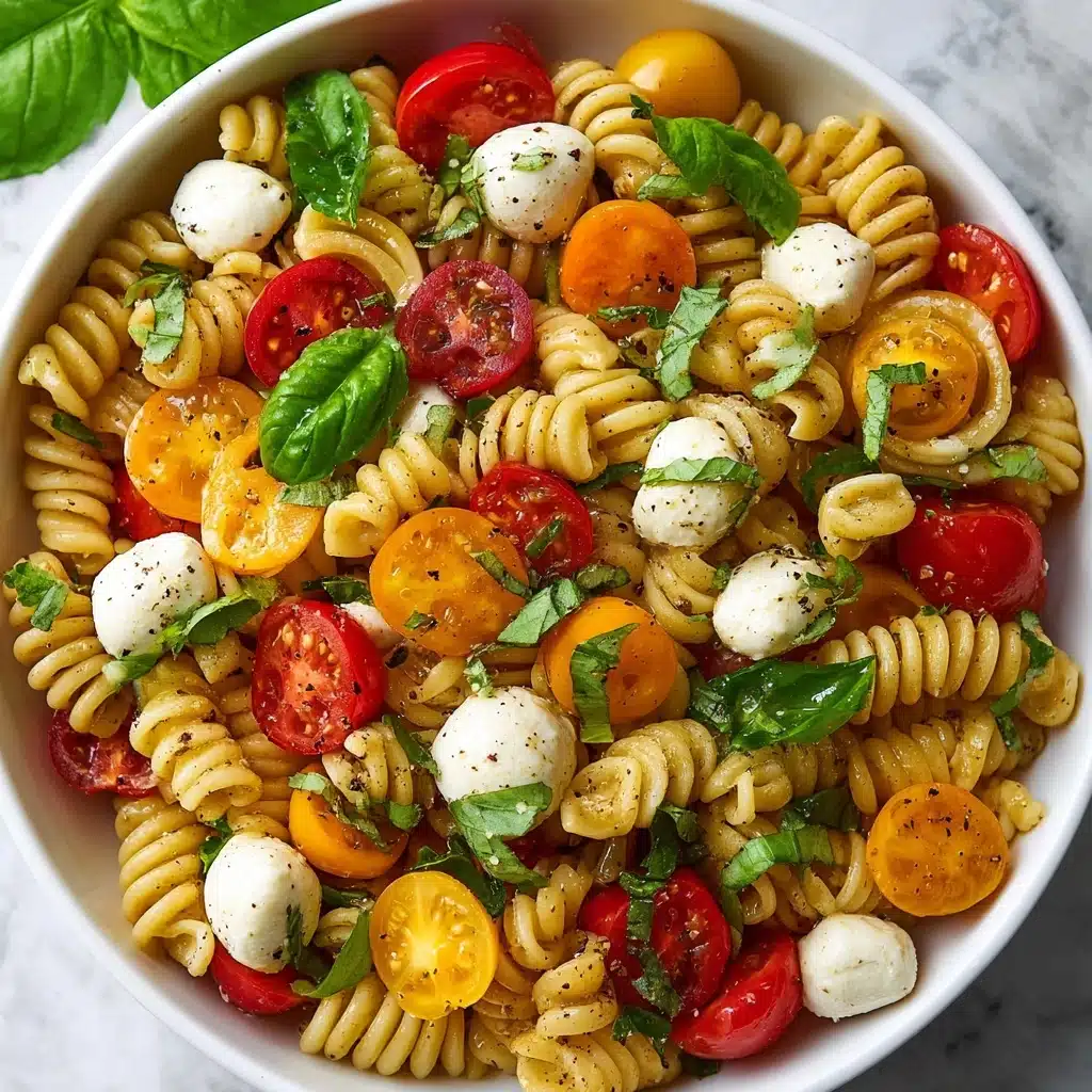 Pasta Salad Caprese Recipe