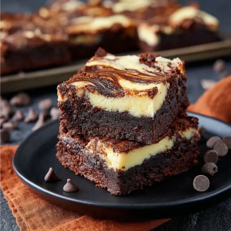Cheesecake Brownies Recipe