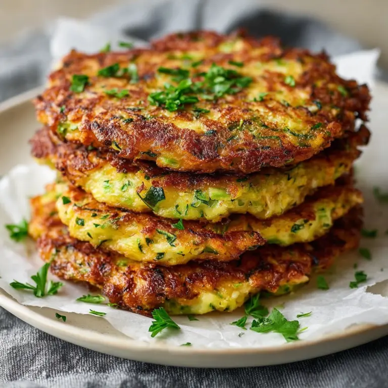 Chicken Zucchini Fritters Recipe