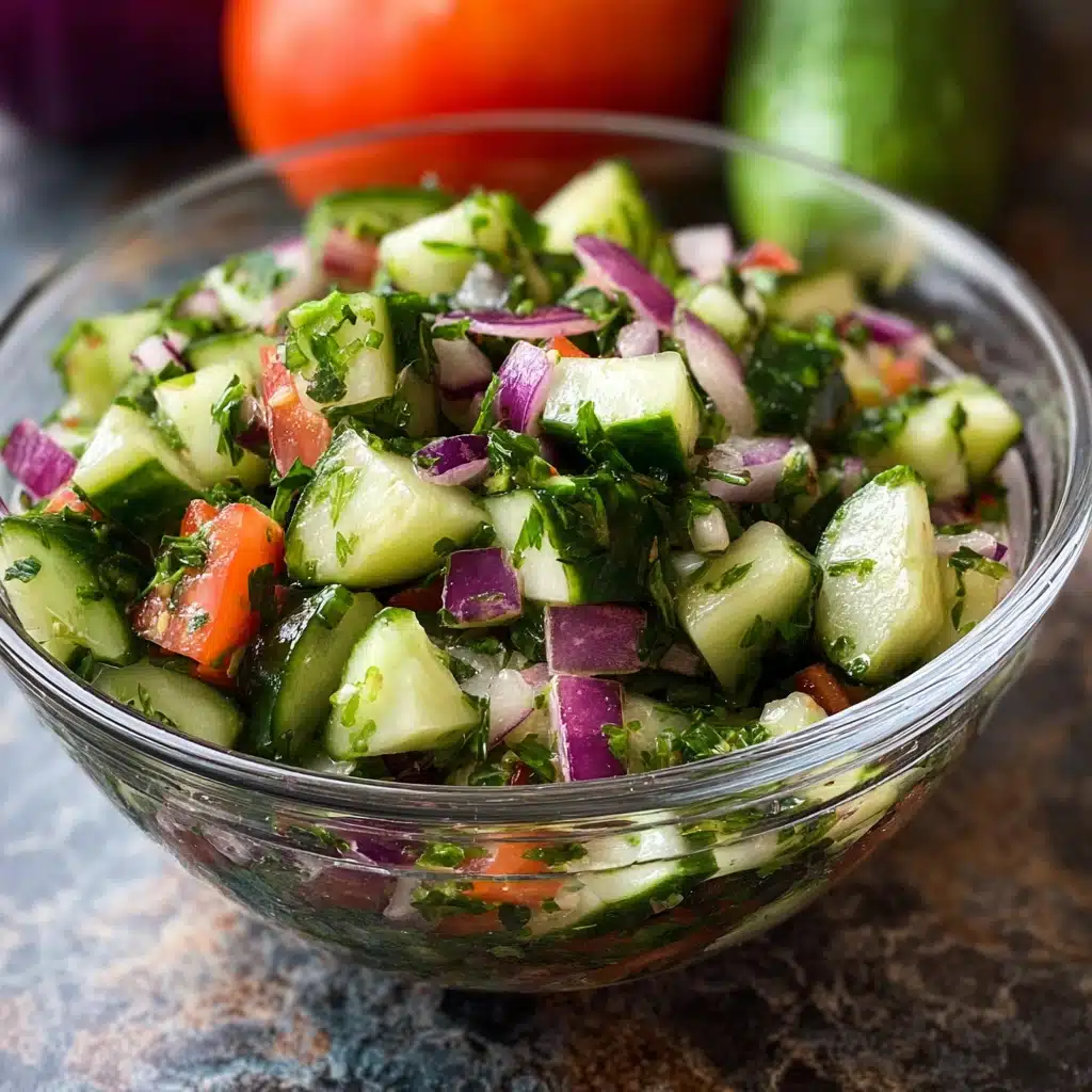 Fresh Cucumber Salad Recipe - Recipe Image