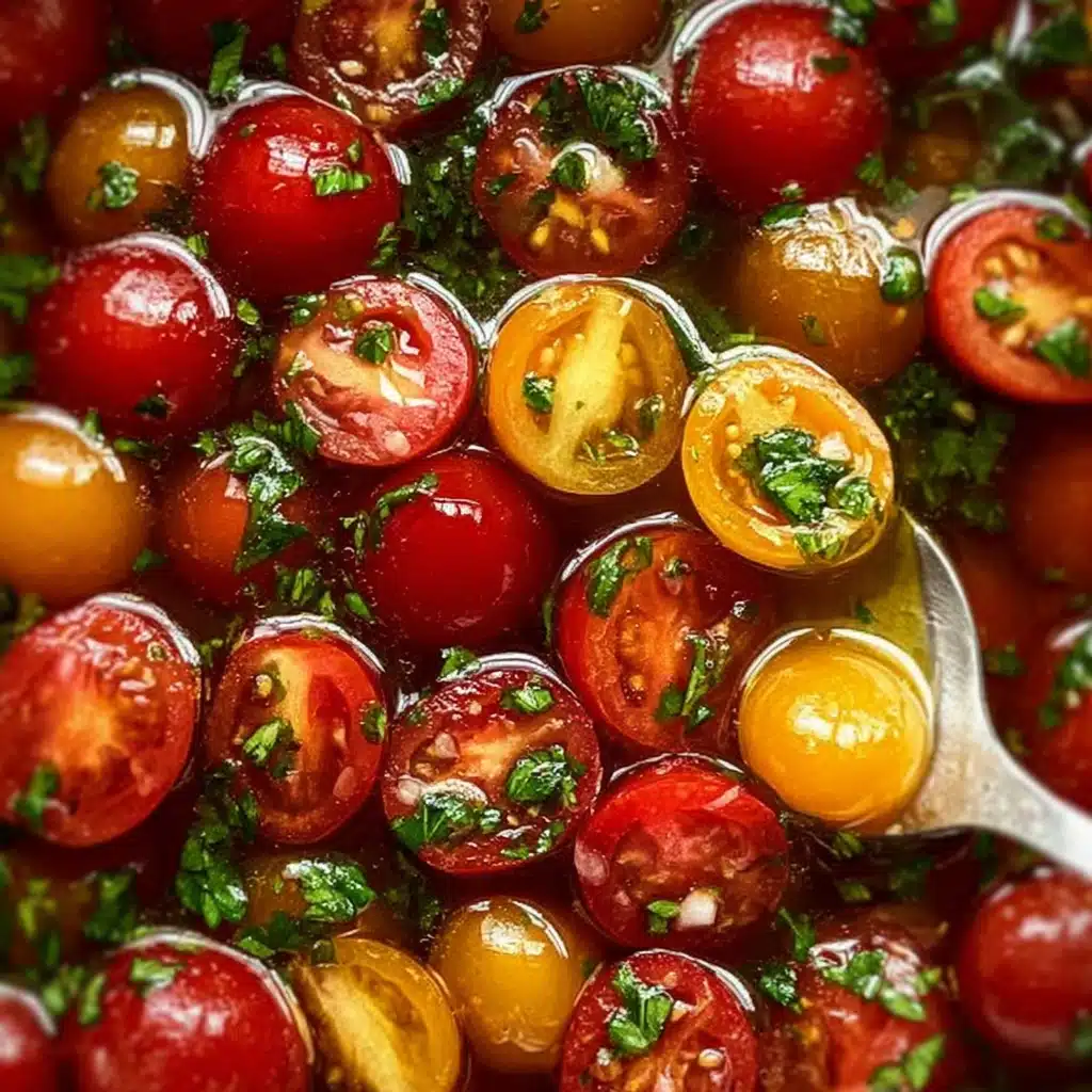 Marinated Cherry Tomatoes Recipe - Recipe Image