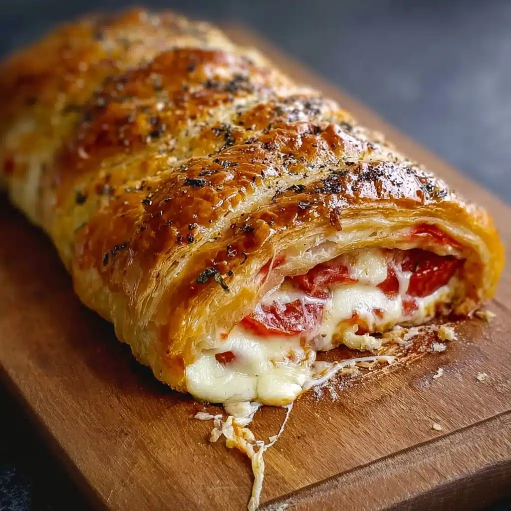 Homemade Stromboli Recipe - Recipe Image