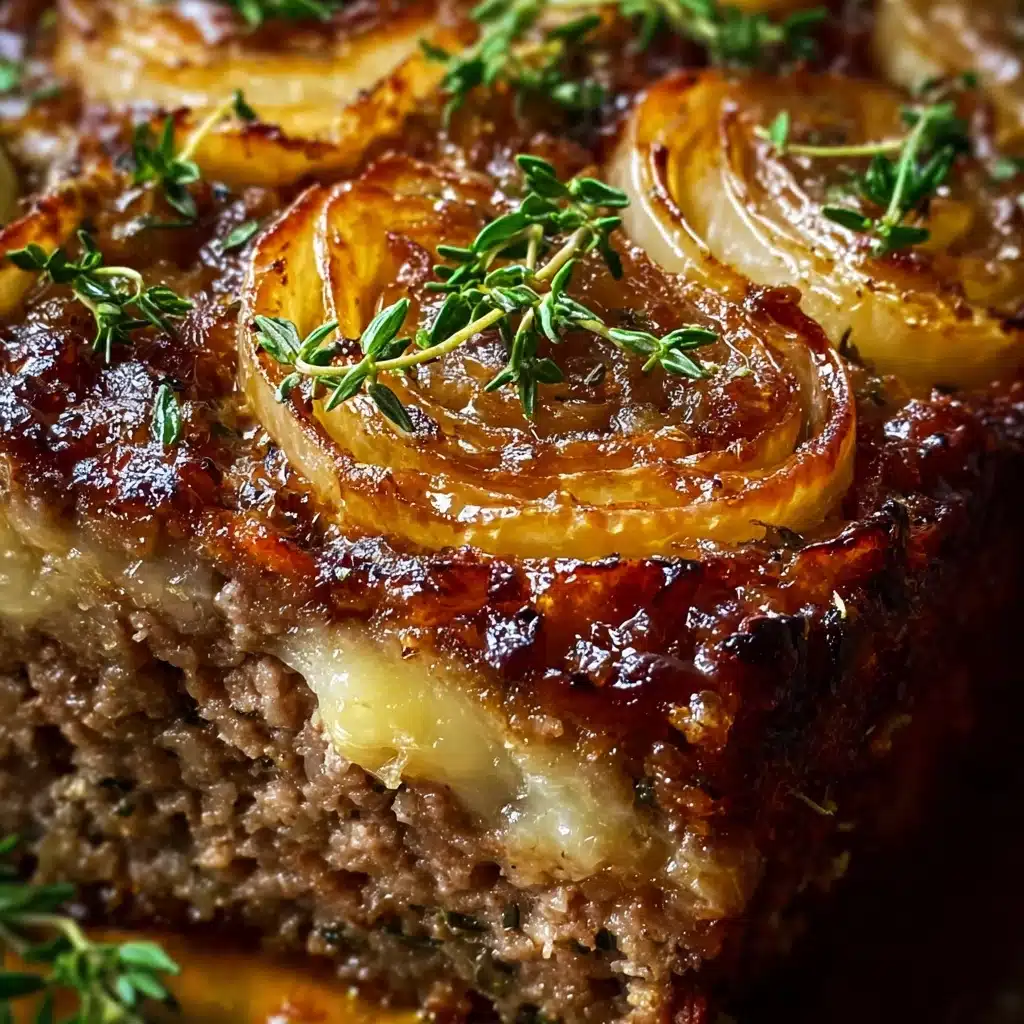 French Onion Meatloaf Recipe - Recipe Image