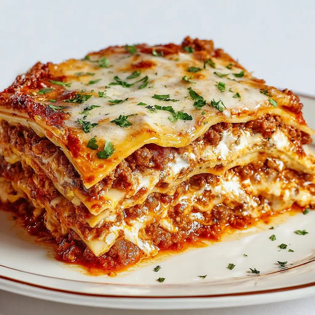 Million Dollar Lasagna Recipe