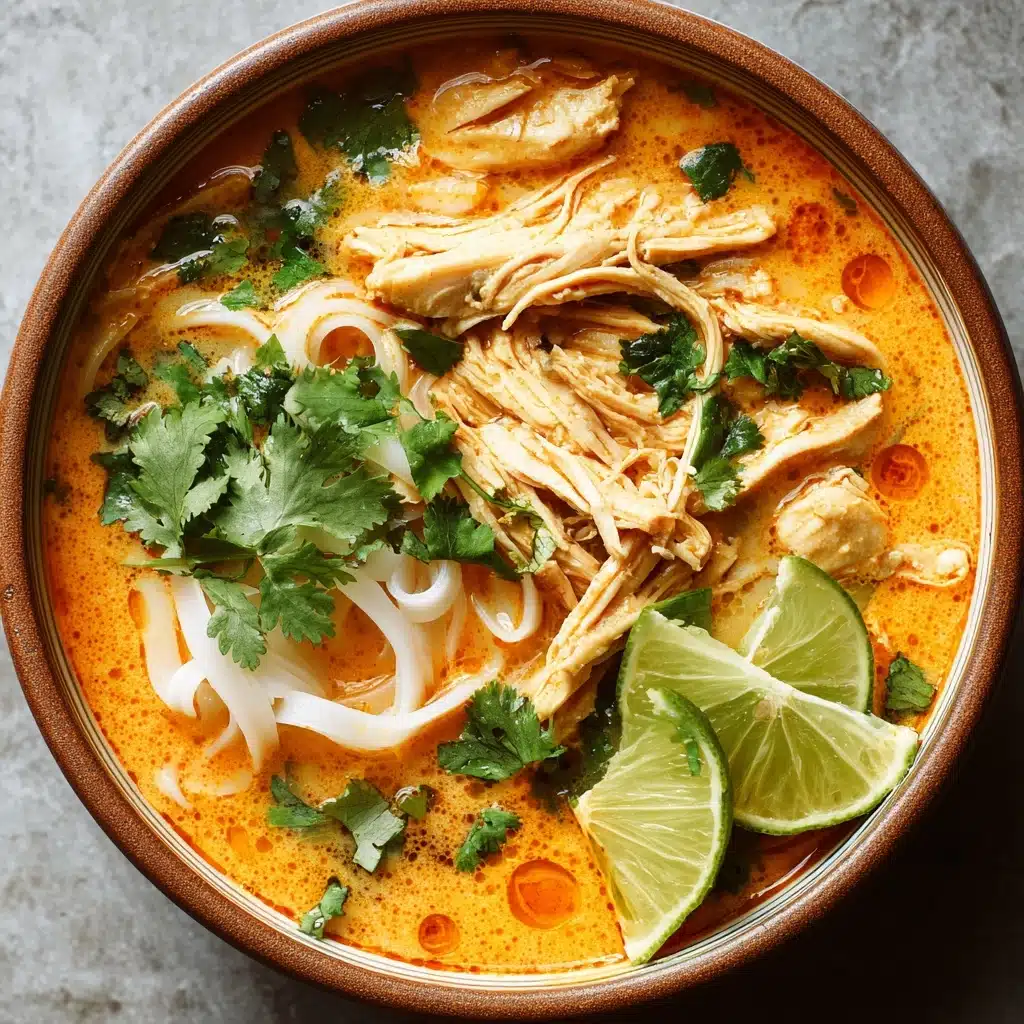 Easy Thai Curry Chicken Soup Recipe
