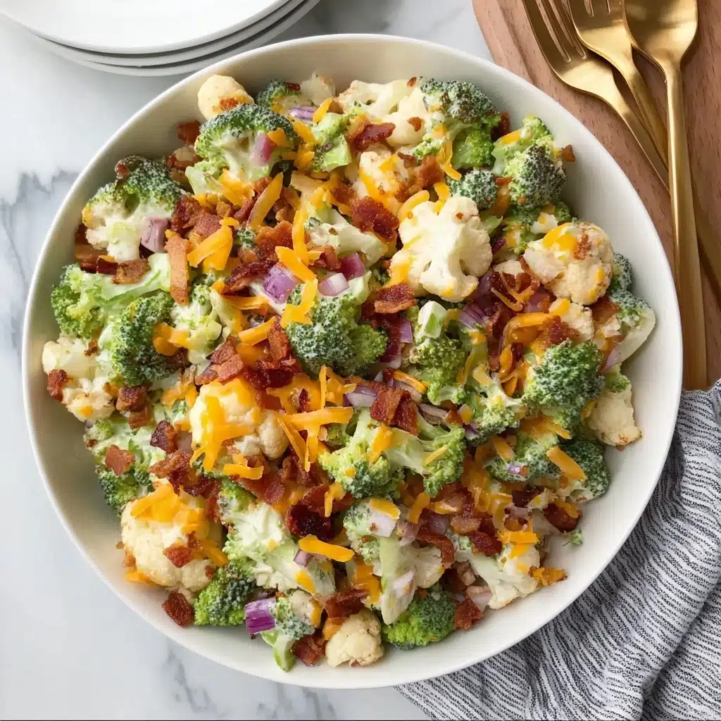 Broccoli Cauliflower Salad Recipe