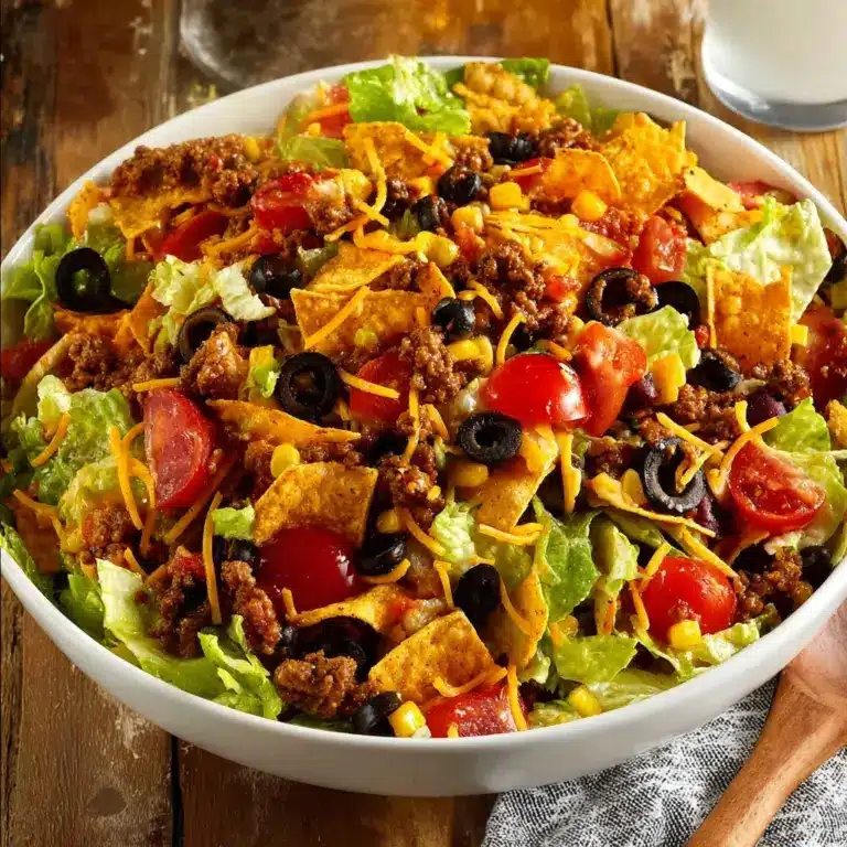 Easy Doritos Taco Salad Recipe