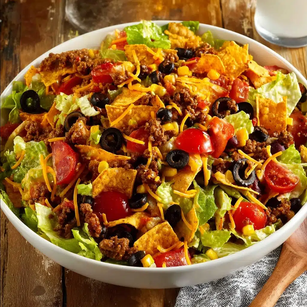 Easy Doritos Taco Salad Recipe - Recipe Image