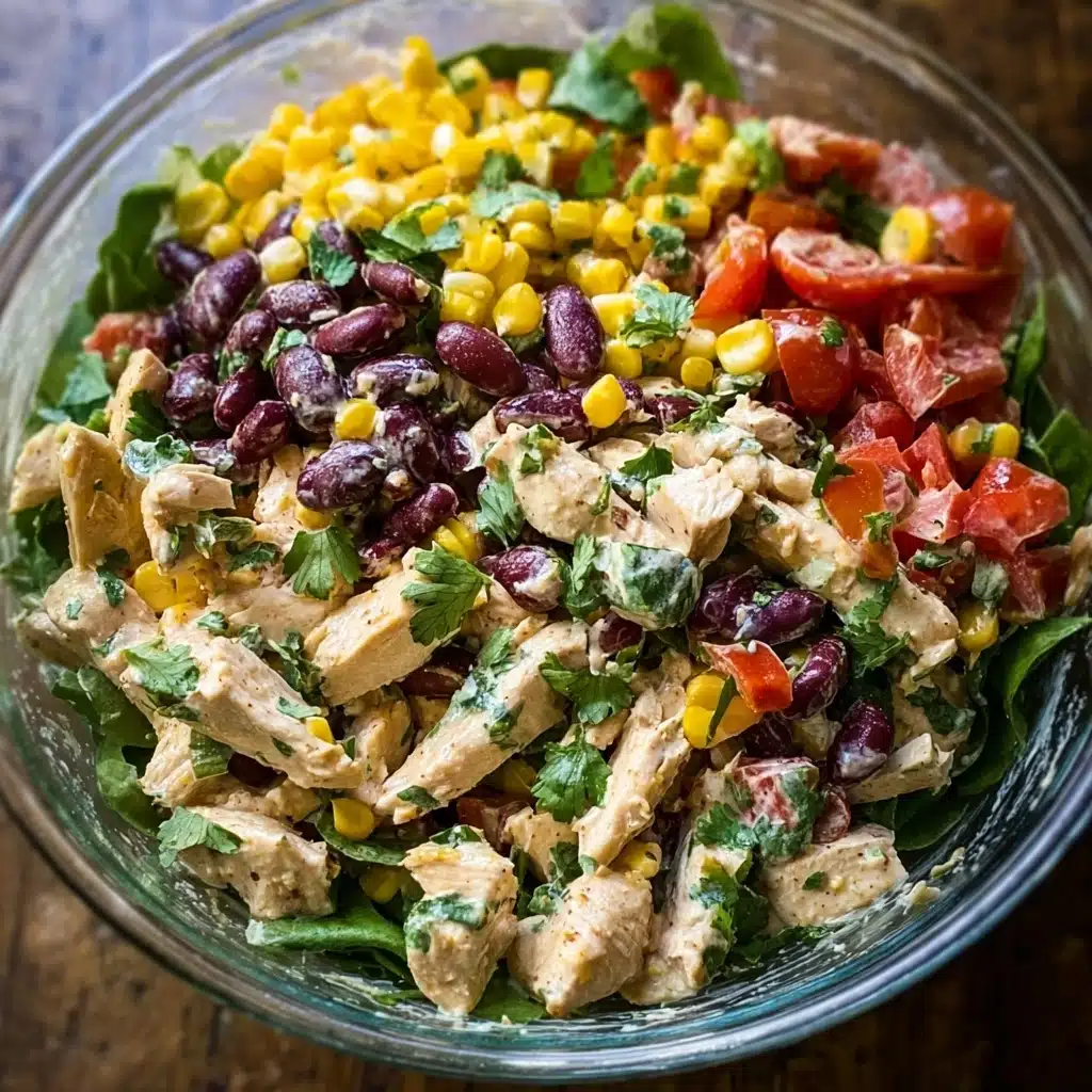 Zesty Southwest Chicken Salad Recipe is a must-try! Recipe - Recipe Image