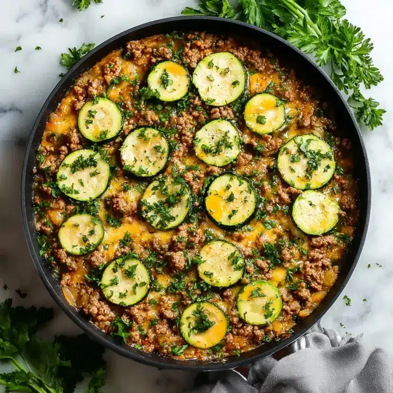Ground Turkey and Zucchini Skillet Recipe