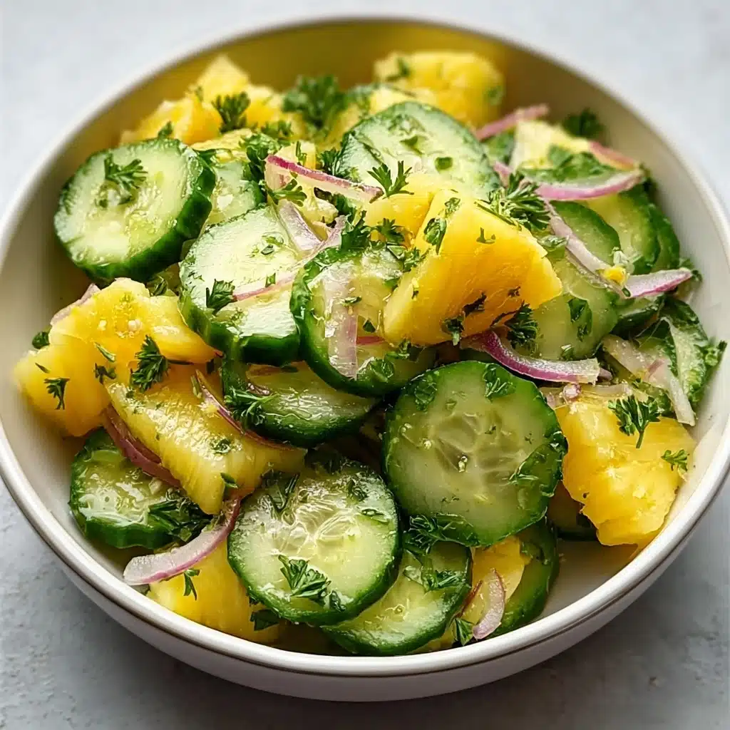 Pineapple Cucumber Salad Recipe - Recipe Image