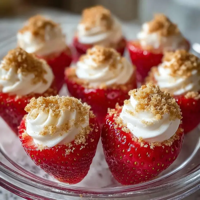 Cheesecake Deviled Strawberries Recipe