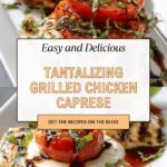 Grilled Chicken Caprese Recipe